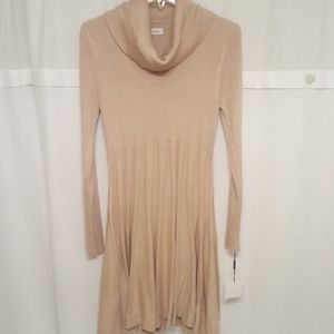Long sleeve sweater dress